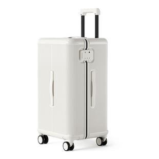 稻草人2025新款行李箱USB充电口旅行箱20寸登机密码箱结实拉杆箱