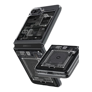 Spigen适用于三星GalaxyZ Flip5手机壳透明z flip5折叠屏防摔保护套全包防滑新款超薄创意硬外壳潮牌时尚男女