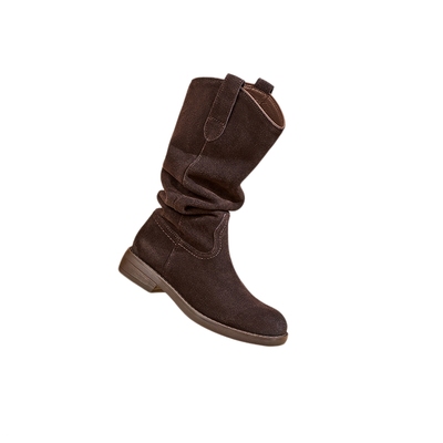 百丽西部牛仔靴女靴子20