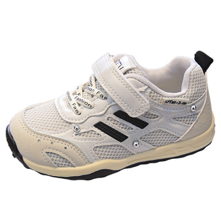 2026春秋季新款儿童鞋子网面透气运动鞋男童女童时尚魔术贴阿甘鞋