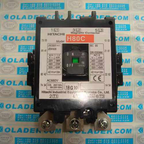 议价日本日立HITACHI H80C AC220V 接触器 原装正品