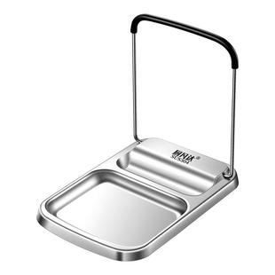 304不锈钢锅盖架台面坐式放置器放锅盖神器锅铲菜板收纳置物架托