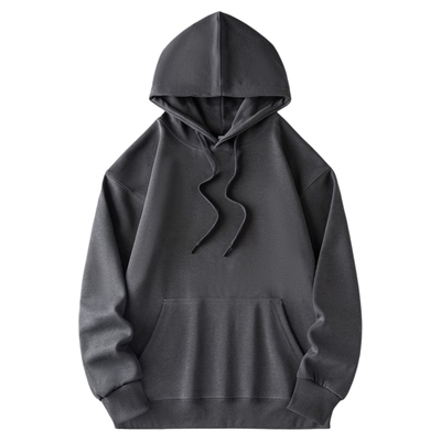 真维斯宽松落肩连帽卫衣