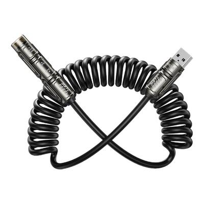 伸缩弹簧车载充电线carplay数据