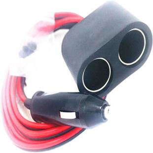 大功率汽车载点烟器插座母座一拖二一分二电源分线器热垫加粗延长