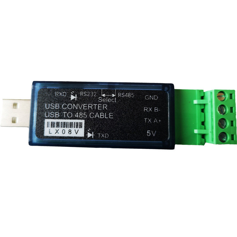 USB转232和485串口线转USB转485串口转换器工业级ch340模块LX08V