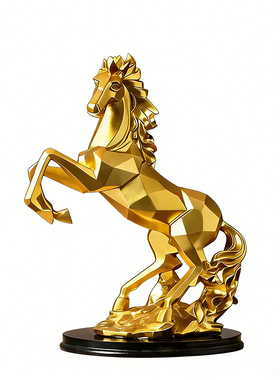 马上有钱酒柜展示柜摆件2026新款领导老板办公室装饰品高档大气