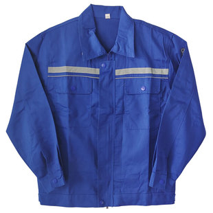 防静电工作服套装男耐磨长袖上衣中石油劳保工装制服定制春秋冬季