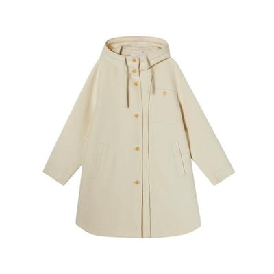 JNBY/江南布衣宽松翻领呢大衣