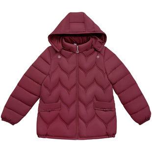 中老年女装大码棉衣胖妈妈装连帽加厚保暖外套妈妈棉花棉袄棉衣