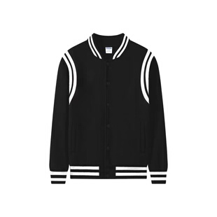 秋冬季棒球服定做同学聚会班服印logo刺绣烫画外套卫衣定制工作服