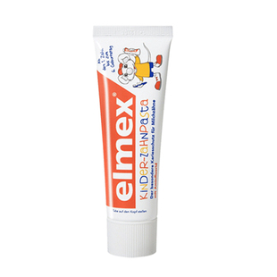 德国elmex儿童牙膏宝宝牙刷德国艾美适婴儿含氟0可防蛀2-3一12岁