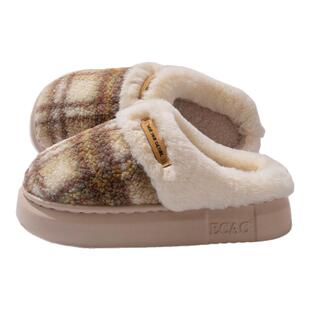 厚底棉拖鞋女款冬季2025新款室内家居加绒加厚底防滑抑菌保暖棉鞋