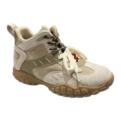 伊伴女鞋运动休闲鞋真皮阿甘鞋