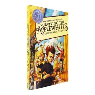 【现货】Surviving the Applewhites 爱波怀特家庭学校生存记 纽伯瑞银奖 青少年课外读物 Stephanie S. Tolan 蓝思 820L 美版进口