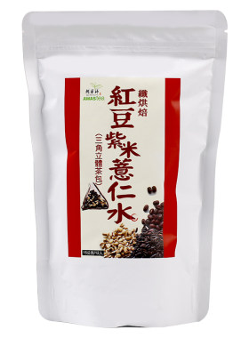 台湾阿华师红豆紫米薏仁黑豆水