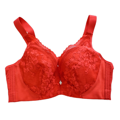 性感软钢圈大胸显小超薄透气文胸