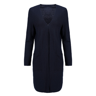 靓诺45.2%绵羊毛V领针织外套