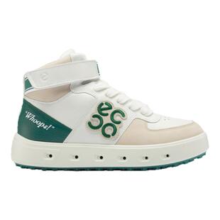 ECCO爱步高尔夫女士球鞋新款街头720系列golf运动鞋高帮无钉女鞋