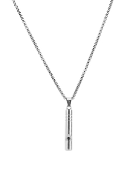 INS口哨钛钢吊坠网红嘻哈项链