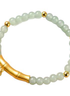 环环相扣一栗新中式儿童手串手链女款小众复古百搭珠子琉璃手链