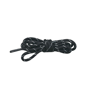 适配斐乐MLB三叶草巴黎老爹鞋带圆形插色工装户外马丁靴黑白米色