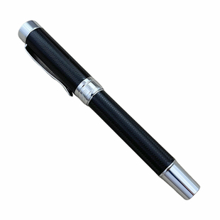 【大豆黑银山纹钢笔】黄铜高端成人签字练字商务钢笔书写鹏城优品