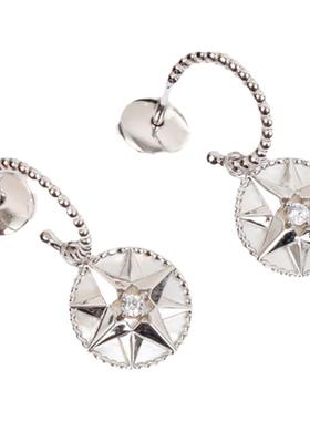 精致双面佩戴天然白贝母