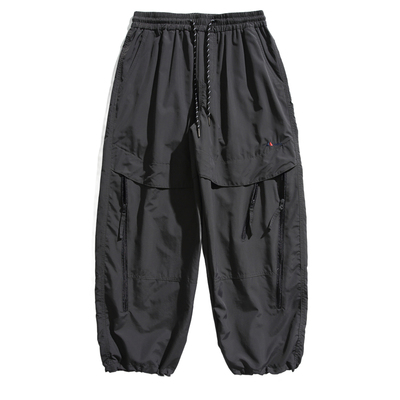 兔先森美式潮牌高街工装阔腿裤