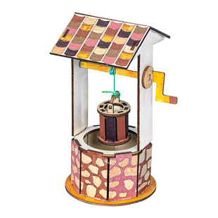 轱辘井手工DIY科技小制作少年宫小学创客科学实验STEAM教具材料包