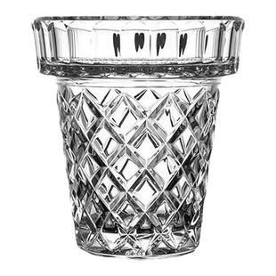 简约北欧郁金香水培玻璃花瓶风信子大口径高级感网红餐桌摆件客厅