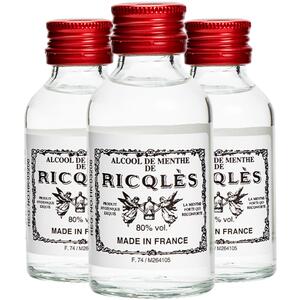 法国双飞人RICQLES港版利佳薄荷药水叮叮水清凉止痒50ml*3件装