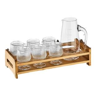 创意轻奢一两白酒杯50毫升家用分酒器套装高脚白兰地小酒杯洋酒杯