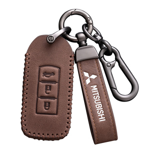 三菱欧蓝德钥匙套奕歌翼神帕杰罗v93劲炫ASX汽车钥匙改装保护壳包