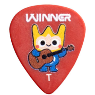 赢家winner电木吉他拨片赛钢卡通标准弹片防滑坚固耐磨小配件pick