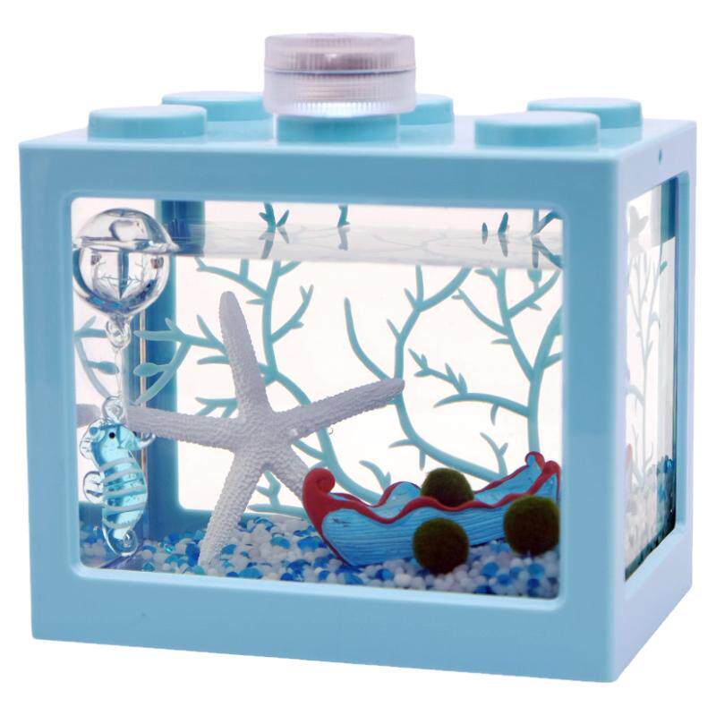 奇妙小屋海藻球微景观生态缸鱼缸桌面迷你水培植物小盆栽创意礼物