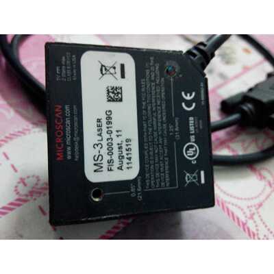 议价迈思肯microscan一维固定式MS-3 LASER条码扫描器CCD 传感器