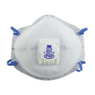 正品3M8576/8577头戴式防装修甲醛PM2.5雾霾尾气二手烟P95口罩