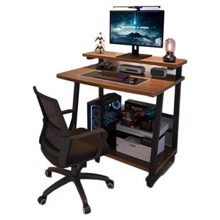 简易电脑桌台式小型家用迷你移动办公桌工作台学习桌子卧室床边桌