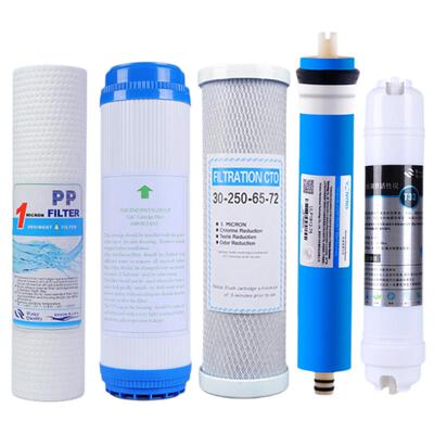 净水器滤芯通用过滤器前置家用10寸PP棉三级净水机五级活性炭套装