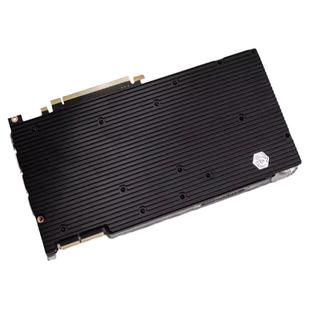 BitspowerASUS ROG猛禽TUF 3090Ti 显卡电脑分体水冷头散热器背板