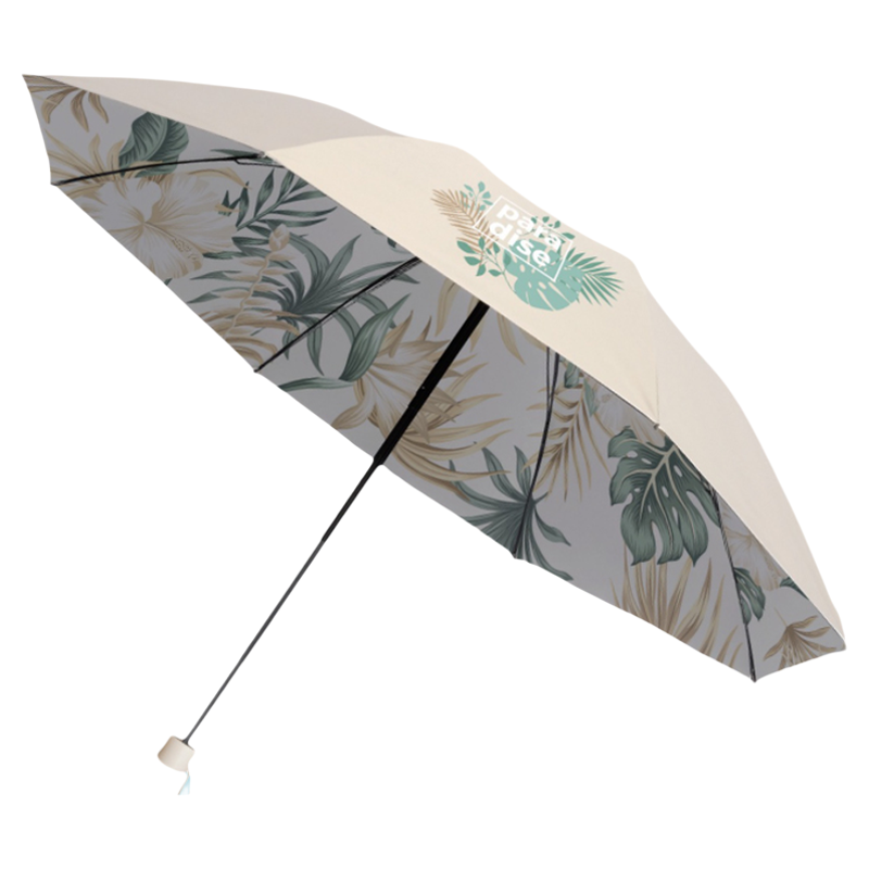 天堂蕉叶双层晴雨两用伞黑胶遮阳防晒小清新成人防紫外线晴雨高档