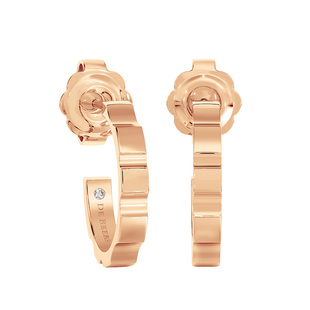 [新年礼物]De Beers RVL 18K玫瑰金耳环