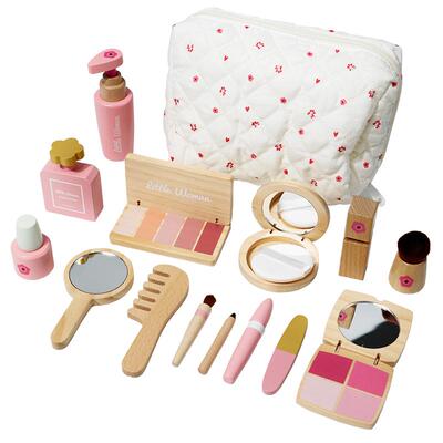 儿童医生过家家梳妆台玩具套装女孩化妆品包口红理发生日礼物玩具