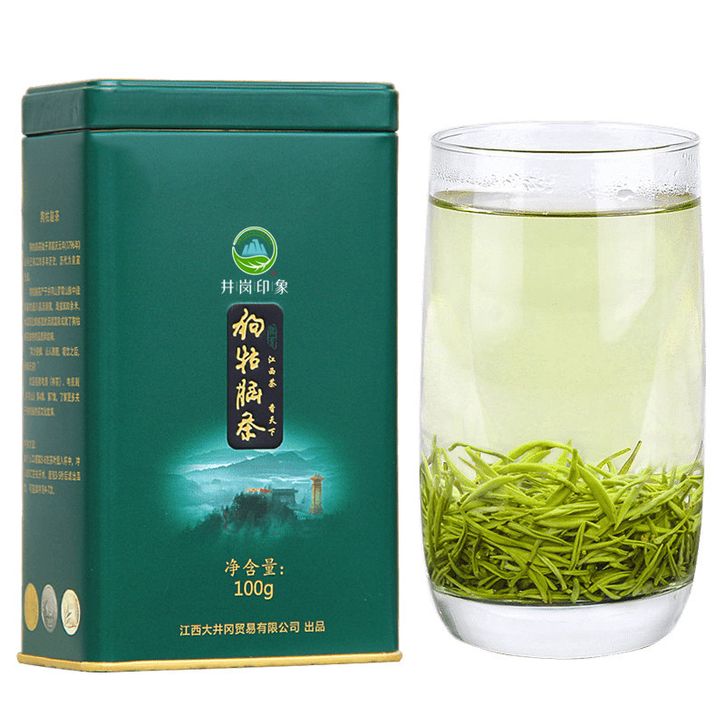 狗牯脑绿茶井岗印象明前特贡100g