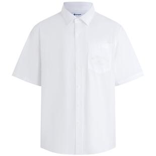 Navigare意大利小帆船白色休闲衬衫外套男2026夏季宽松短袖衬衣