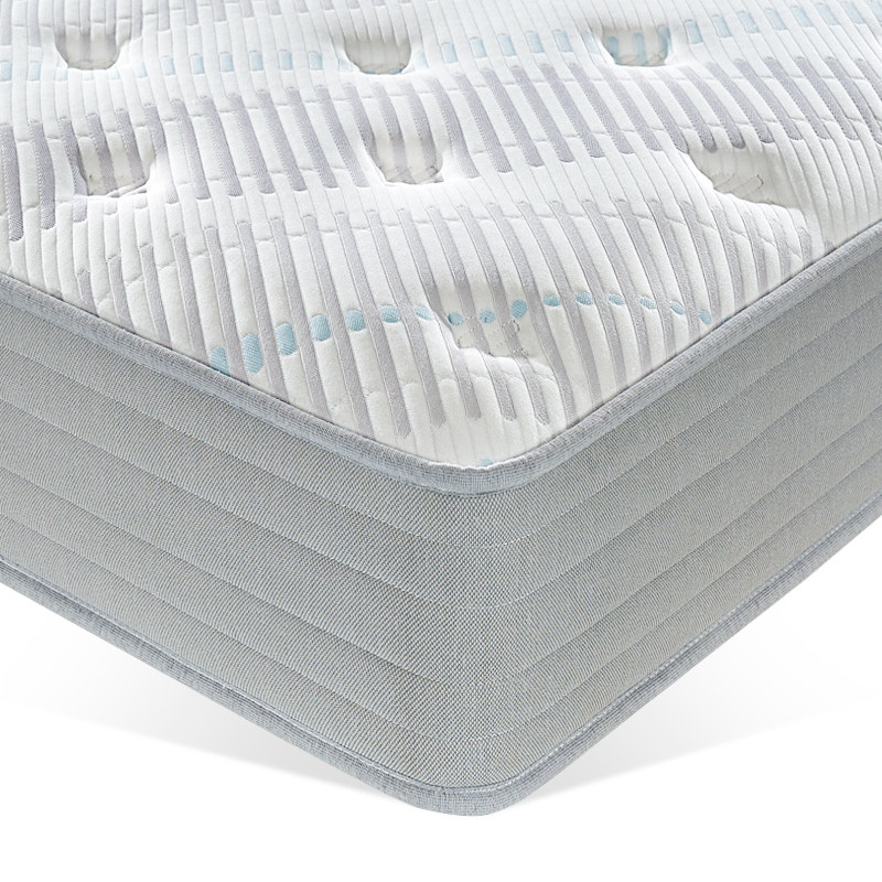 moon 天然乳胶床垫天丝面料1.5 1.8米弹簧席梦思床垫 可拆洗两用