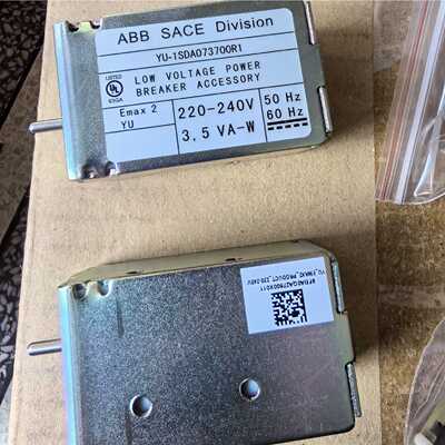 议价ABB YU-1SDA073700R1断路器欠压脱扣线圈220-240V