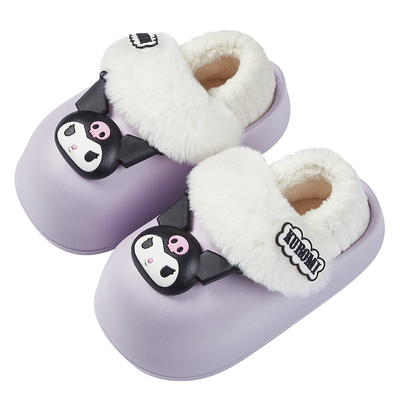 秀才胡同三丽鸥正版儿童棉拖鞋