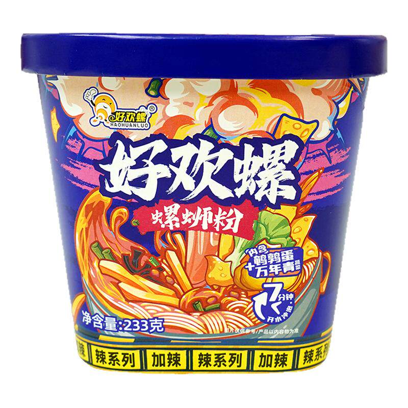 柳州特产冲泡螺蛳粉桶装